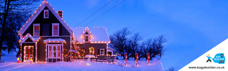 House decoration at christmas